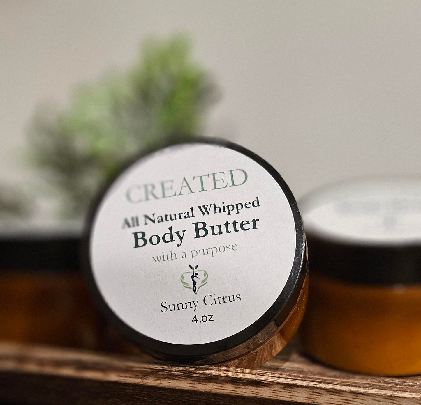 Natural Whipped Body Butter - Sunny Citrus