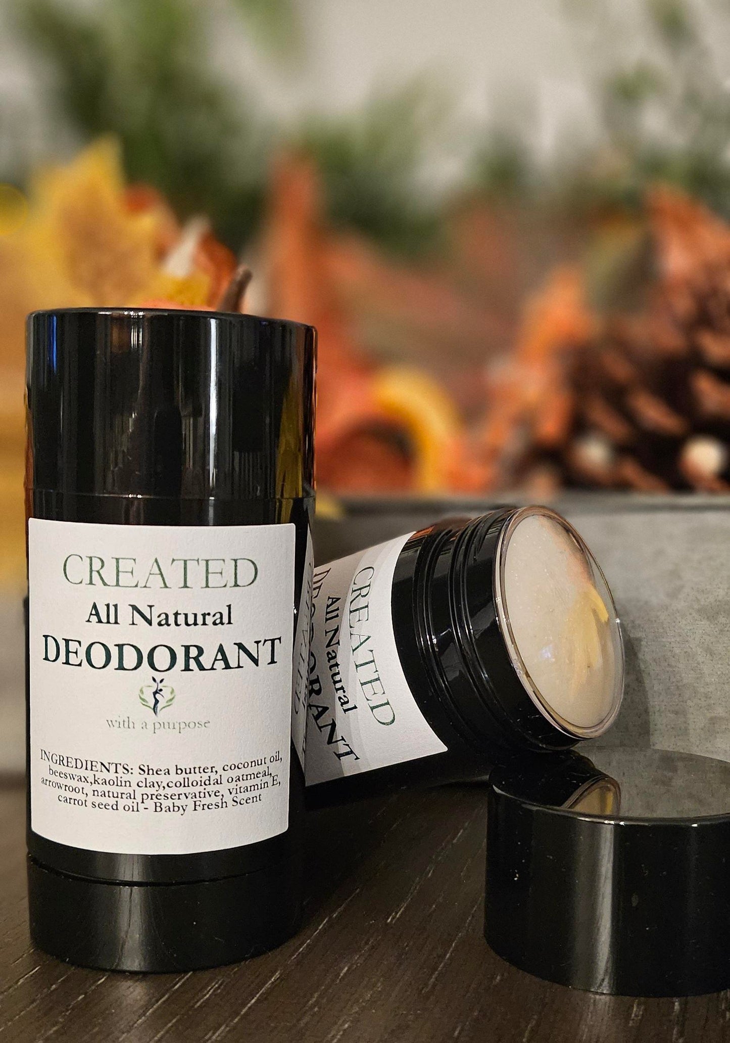 All Natural Deodorant - Fresh Baby Scent